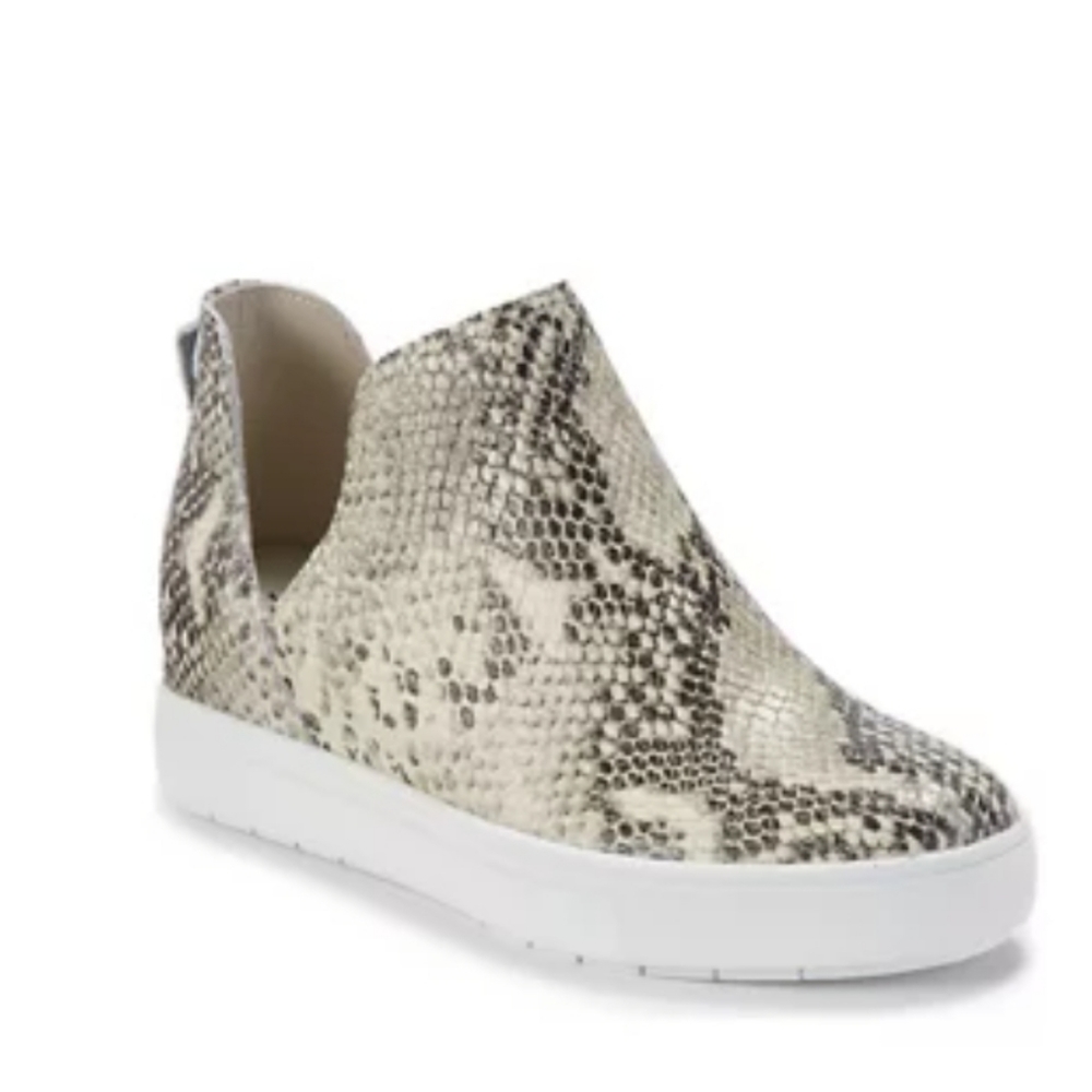 Steve Madden Canares Leather Wedge Sneakers
